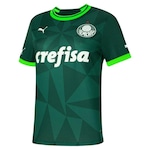 Camisa do Palmeiras 2023 Torcedor Home Puma - Feminina VERDE