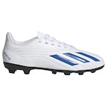 Chuteira de Campo adidas II Deportivo - Júnior BRANCO/AZUL