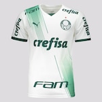 Camisa do Palmeiras II 2023 com Patrocínio Puma - Masculina BRANCO