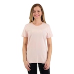 Camiseta Fila Letter Premium - Feminina ROSA CLARO