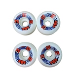 Roda Moska 55mm Stripe White 55D 00