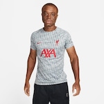 Camiseta Liverpool Nike Pre-Match - Masculina CINZA