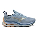 Tênis Mizuno Wave Mirai 5 - Feminino AZUL CLA/LARANJA