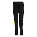 Calça adidas Tiro Club 23 Training - Infantil PRETO/AMARELO