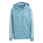 Jaqueta adidas Essentials 3-Stripes - Feminina AZUL CLA/BRANCO