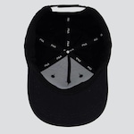 BONÉ ABA CURVA FILA SIGNATURE - SNAPBACK - ADULTO PRETO