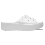 Chinelo Crocs Classic Plataform Slide - Feminino BRANCO