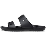 Chinelo Slide Crocs Classic Sandal K - Infantil PRETO