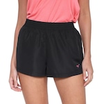 Shorts Mizuno Feminino New Runner PRETO/ROSA