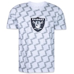 Camiseta New Era NFL Las Vegas Raiders World Regular - Masculina BRANCO