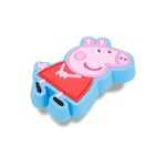 Acessório para Sandália Crocs Jibbitz Peppa Pig Mamãe Pig AZUL CLARO