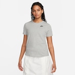 Camiseta Nike Sportswear Club Essentials - Feminina CINZA