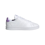 Tênis adidas Advantage - Feminino BRANCO/ROXO CLA