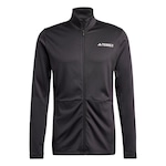 Jaqueta sem Capuz adidas Terrex Multi Full-Zip Fleece - Masculina PRETO