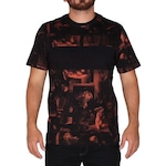 Camiseta MCD Especial Sculp - Masculina PRETO/VERMELHO