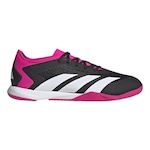 Chuteira Futsal adidas Predator Accuracy.3 - Adulto PRETO/ROSA