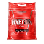 Whey 100% Pure Integralmédica Pouch - Chocolate - 907G Morango