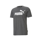 Camiseta Puma Ess Heather Tee - Masculina CINZA