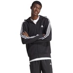 Jaqueta com Capuz adidas Moletinho Essentials - Masculina PRETO/BRANCO