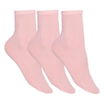 Kit Meias Selene Ballet Fio 40 - 3 Pares - Infantil ROSA