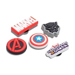 Kit de Jibbitz Crocs Marvel - 5 Unds BRANCO