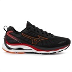 Tênis Mizuno Wave Dynasty 5 Masculino PRETO/VERMELHO