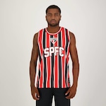 Camiseta do São Paulo Masculina Regata XPS Sports Basquete VERMELHO