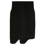 Kit de Meias Cano Alto Mash Lisa - 2 Pares - Masculina PRETO