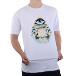 Camiseta Volcom Team Vitals - Masculina BRANCO