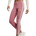 CalçaLegging adidas Essentials 3 Stripes - Feminina ROSA