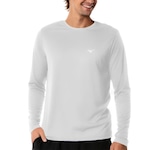 Camiseta Mizuno Manga Longa Energy - Masculina CINZA