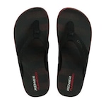 Chinelo do Flamengo Kenner Nk6 - Masculino PRETO/VERMELHO