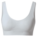 Top Fitness Regata She sem Costura - Feminino BRANCO