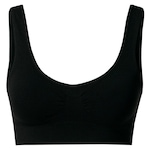 Top Fitness Regata She sem Costura - Feminino PRETO