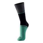 Meia Cano Longo Mash Esportiva Algodão - Masculina PRETO