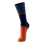 Meia Cano Longo Mash Esportiva Algodão - Masculina AZUL ESC/AZUL