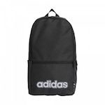 Mochila adidas Classica Linear Day - 20 litros PRETO/VERMELHO