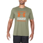 Camiseta Under Armour Manga Curta GL Foundation - Masculina VERDE