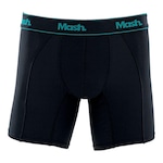 Cueca Boxer Mash Microfibra Active Elástico - Adulto PRETO