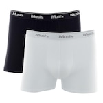 Kit 2 Cueca Mash Boxer Cotton Masculina BRANCO