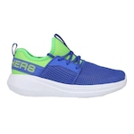 Tênisl Skechers Go Run Fast - Infantil Azul/Verde