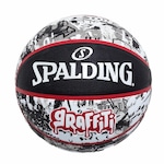 Bola de Basquete Spalding Graffiti PRETO