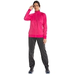 Conjunto de Agasalho Mizuno Basic Root - Feminino ROSA/PRETO