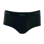 Cueca Boxer Mash Modal Elástico - Adulto Preto/Preto