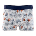 Cueca Boxer Mash Masculina Estampada Algodão Elástico BRANCO