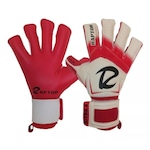 Luvas de Goleiro Raptor Profissional Nitro 4 Gecko - Adulto BRANCO