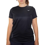 Camiseta Mizuno Energy Stamp - Feminina PRETO