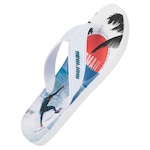 Chinelo Mormaii Tropical Graphics - Masculino BRANCO/AZUL