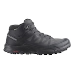 Bota Adventure Salomon Hiking Outrise MID GTX - Feminina PRETO