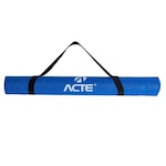 Tapete de Yoga Acte Sports Mat com Alça de Transporte Antiderrapante AZUL